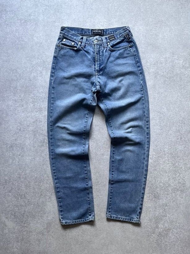 Versace × Vintage Vintage Versace Baggy Jeans Y2K Pants 30 Size US 30 / EU 46 - 2 Thumbnail