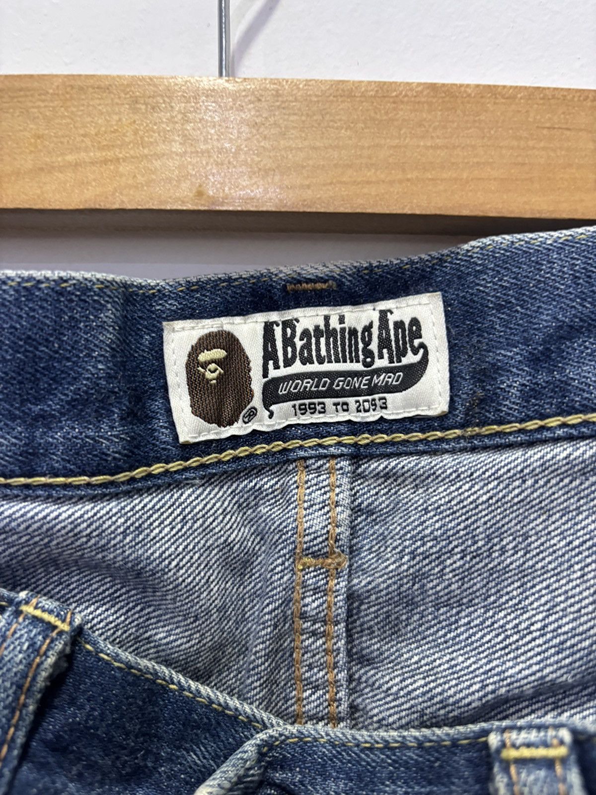 Bape Bape Denim Jeans Size US 36 / EU 52 - 7 Thumbnail