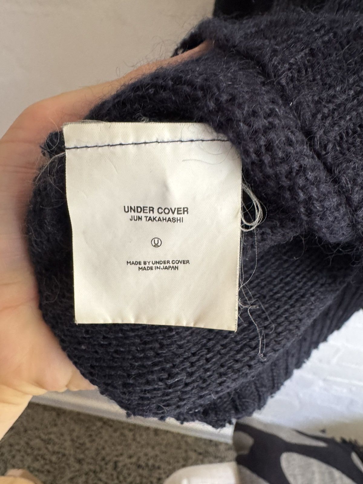 Undercover Mohair backed sweater Size US L / EU 52-54 / 3 - 7 Thumbnail