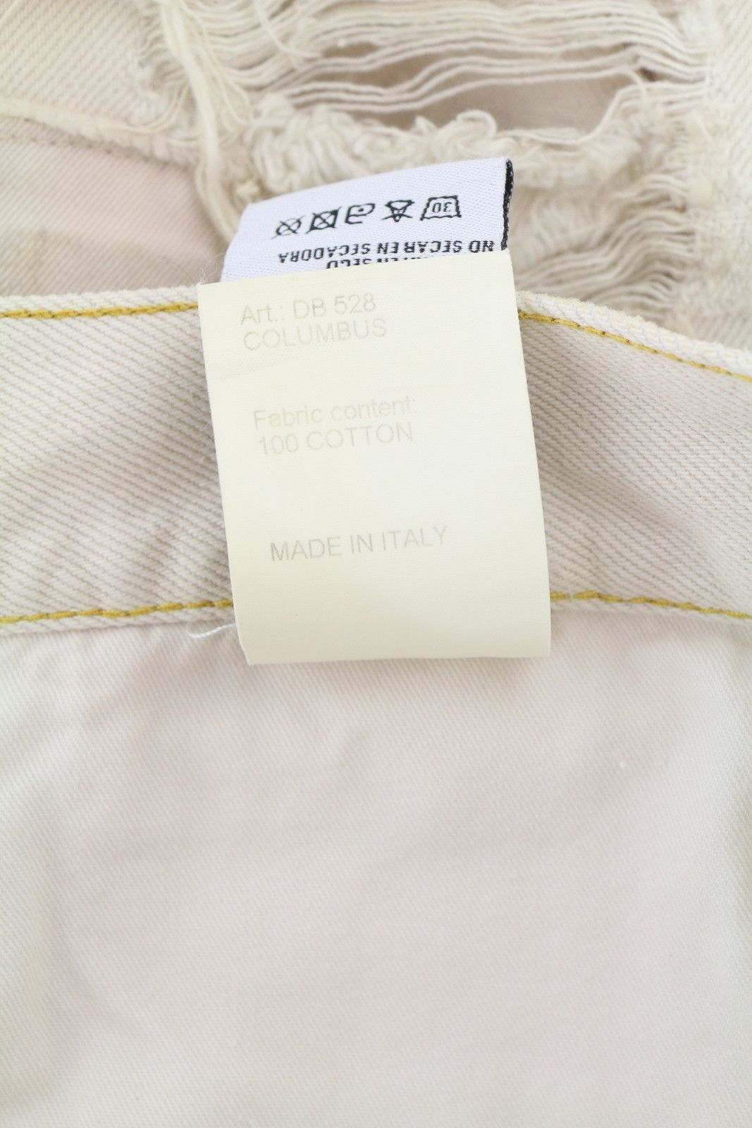 R13 BOYFRIEND 27 Pale Pink Ripped Patches Cropped Jeans 86201 Size 27" / US 4 / IT 40 - 8 Thumbnail