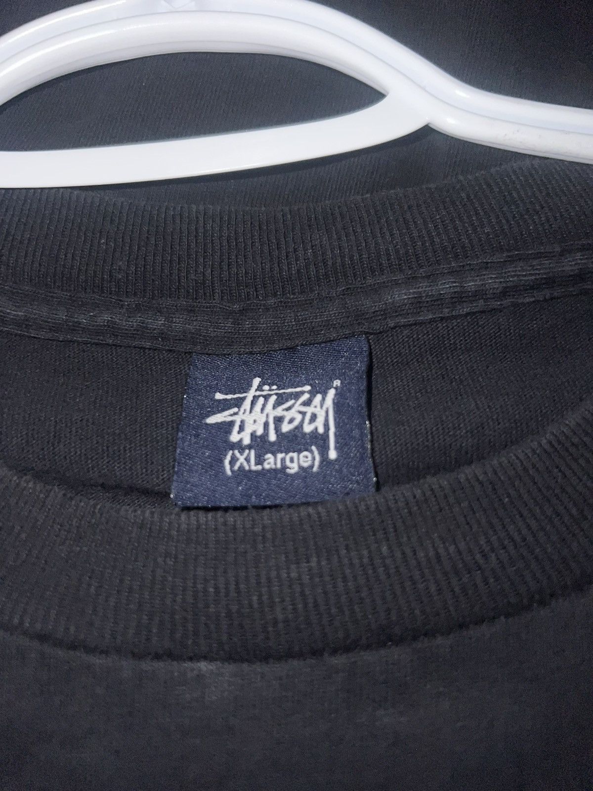 Stussy × Vintage Vintage Stussy Graphic Big Bubble Logo Shirt Size US XL / EU 56 / 4 - 3 Thumbnail