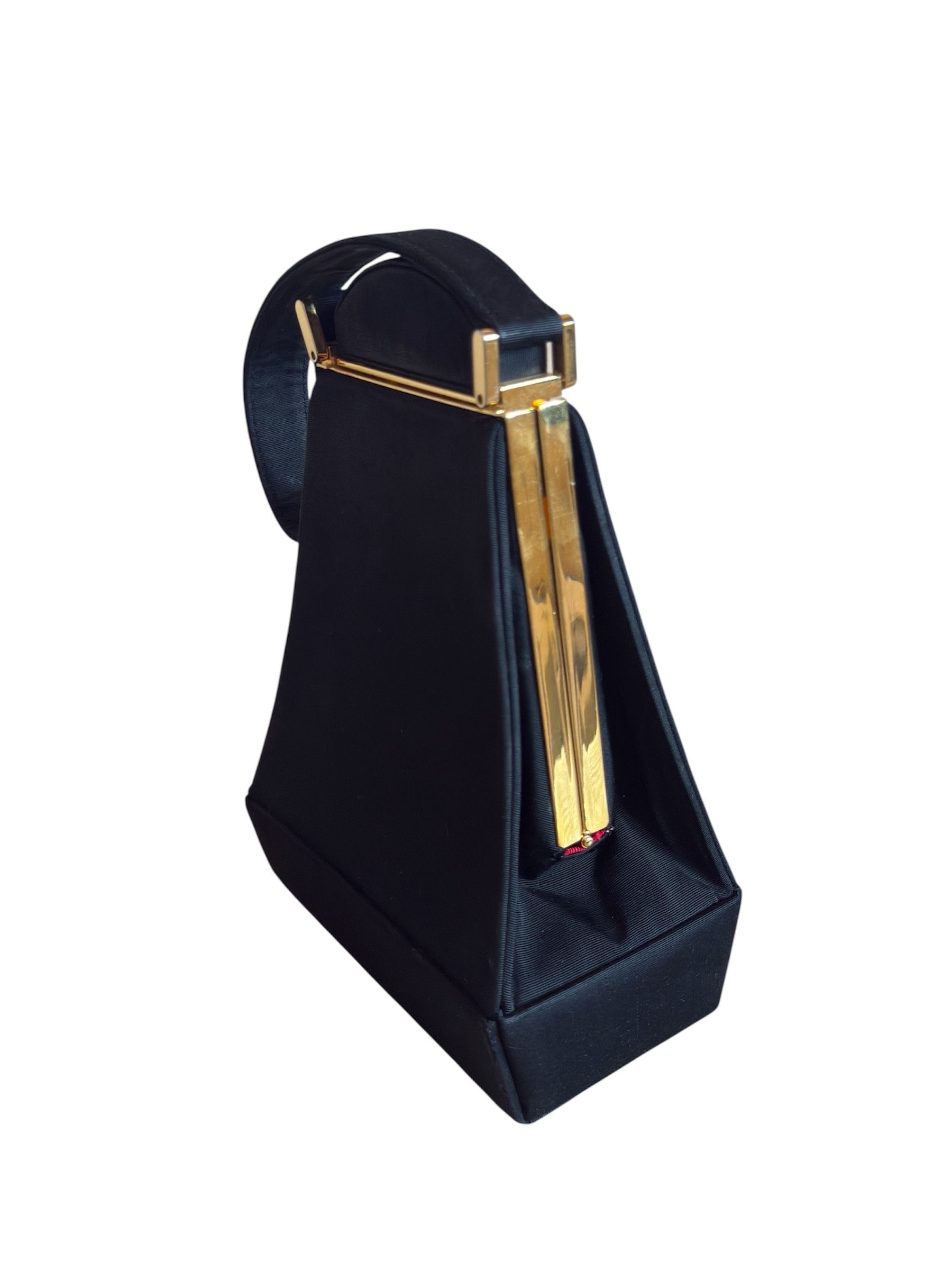 Karl Lagerfeld 🔥 Vintage Karl Lagerfeld Trapezoid Hand Bag Size ONE SIZE - 2 Thumbnail