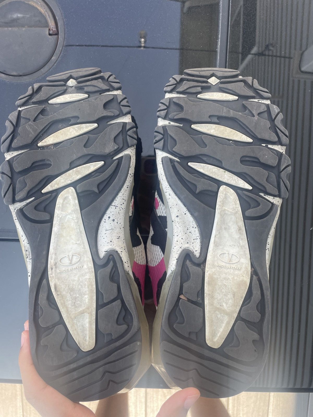 Valentino VALENTINO CAMO OVERLAYED BOUNCE SNEAKER Size US 10 / EU 43 - 6 Thumbnail