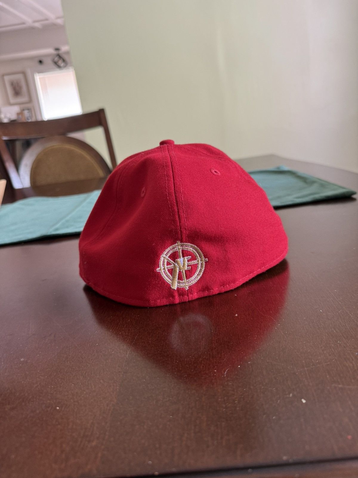 Other Kill Complacency NY Skull Fitted Hat Size 7 & 7 1/2 Size ONE SIZE - 3 Thumbnail