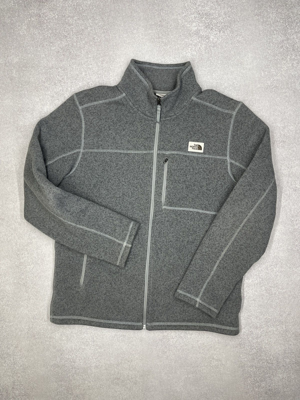 The North Face Mens The North Face Fleece Jacket Grey Outdoor Gorpcore Y2K Size US L / EU 52-54 / 3 - 2 Thumbnail