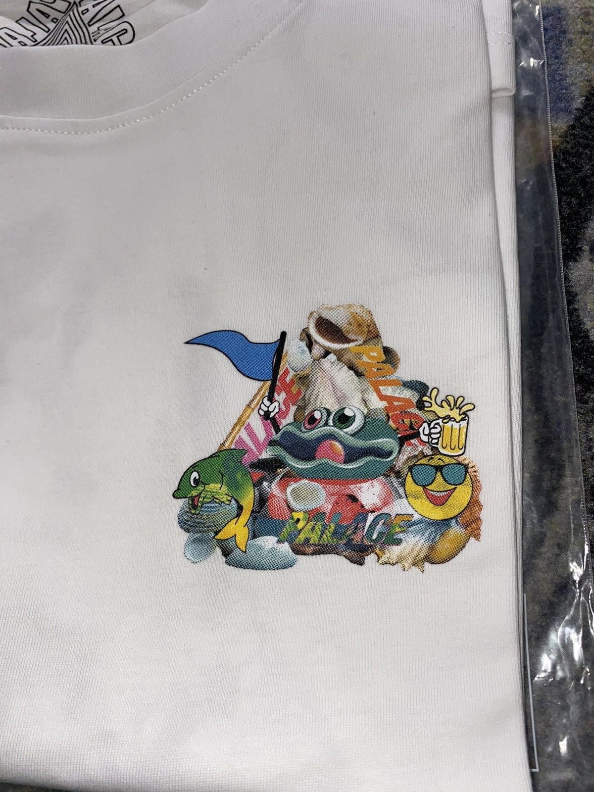 Palace Palace P Sea Tri Ferg T-Shirt Size US XXL / EU 58 / 5 - 2 Thumbnail