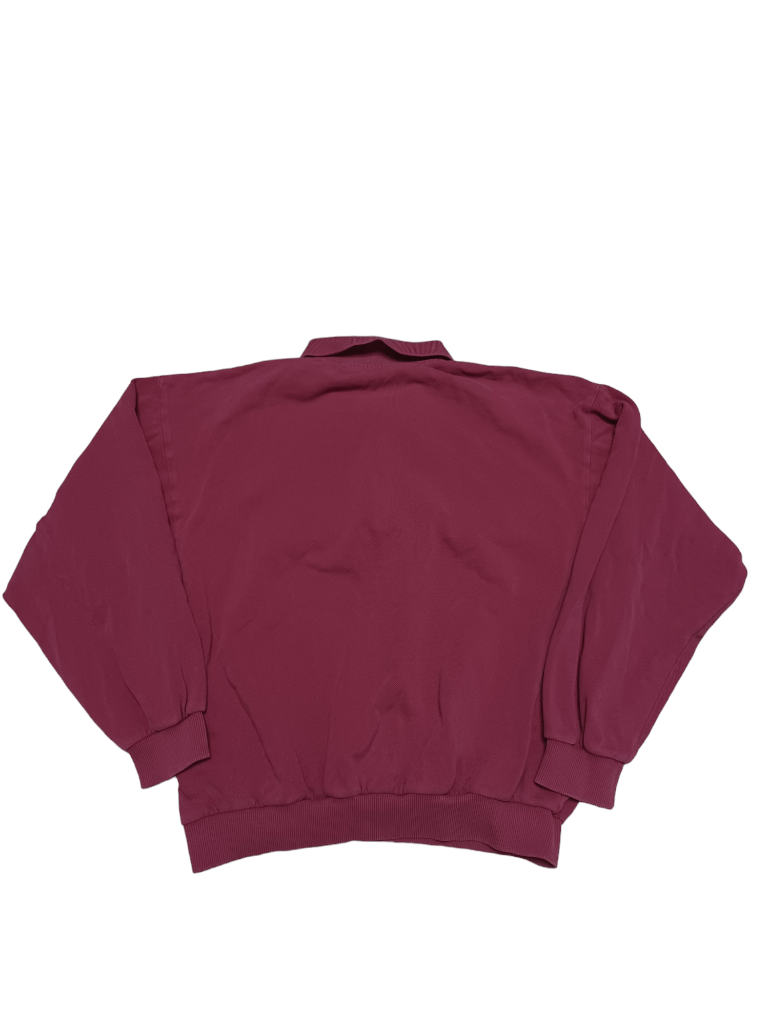 Lacoste FANTASTIC FIT OVERSIZE MADE IN FRANCE LACOST 1/3 SWEATSHIRT Size US M / EU 48-50 / 2 - 2 Thumbnail
