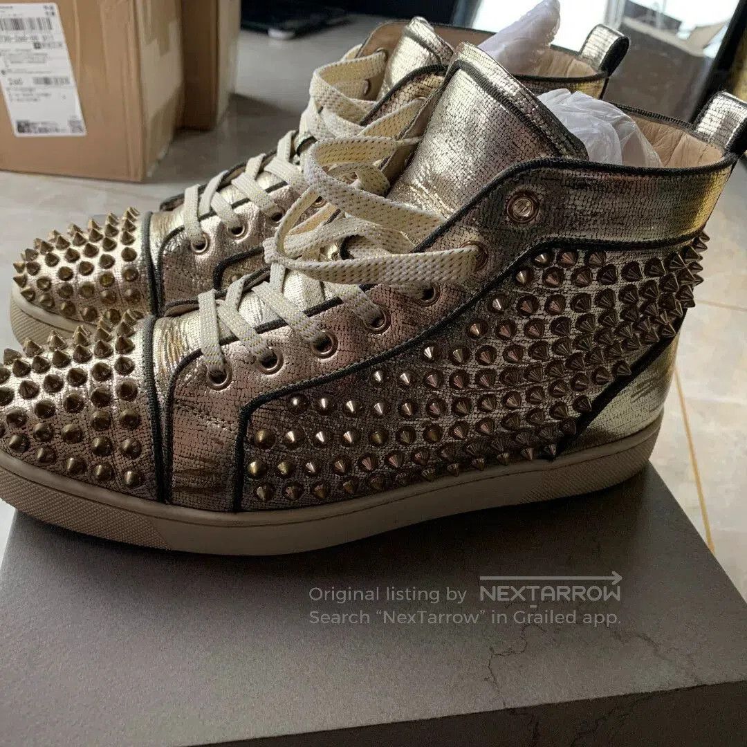 Christian Louboutin christian louboutin high-top casual sneakers. Size US 9.5 / EU 42-43 - 3 Thumbnail