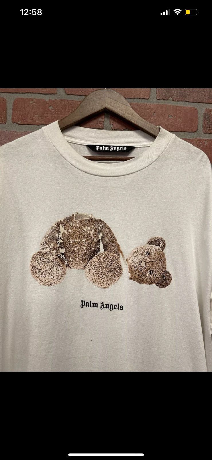 Palm Angels Palm Angels Teddy Bear White Size XXL Size US XXL / EU 58 / 5 - 4 Thumbnail