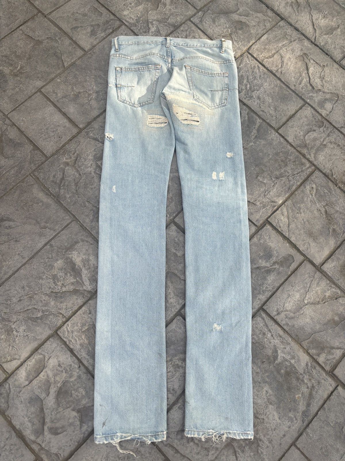 Dior Dior SS06 Crash Denim Size US 28 / EU 44 - 2 Thumbnail