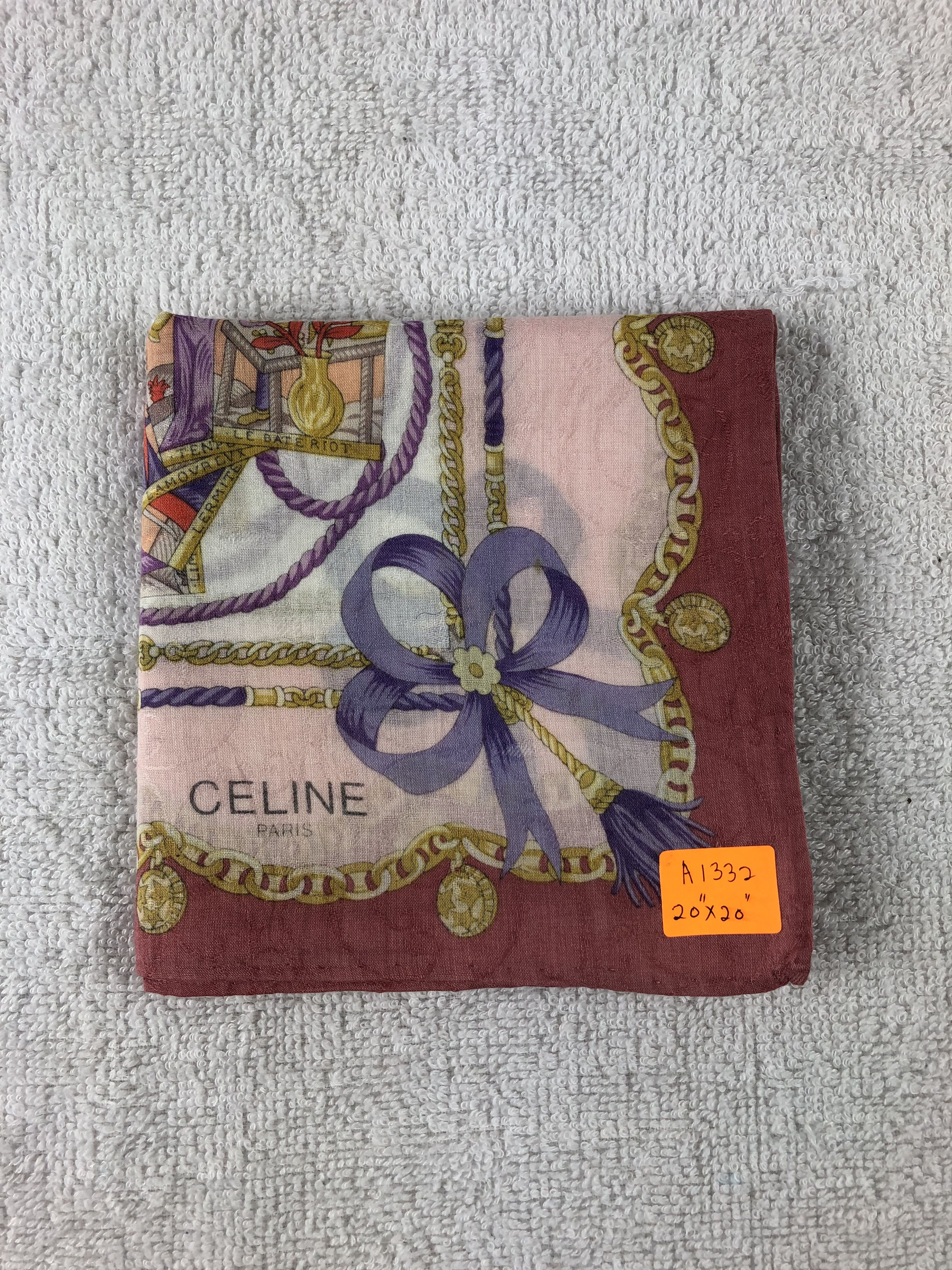 Celine Celine Handkerchief / Bandana / Neckerchief Size ONE SIZE - 6 Thumbnail