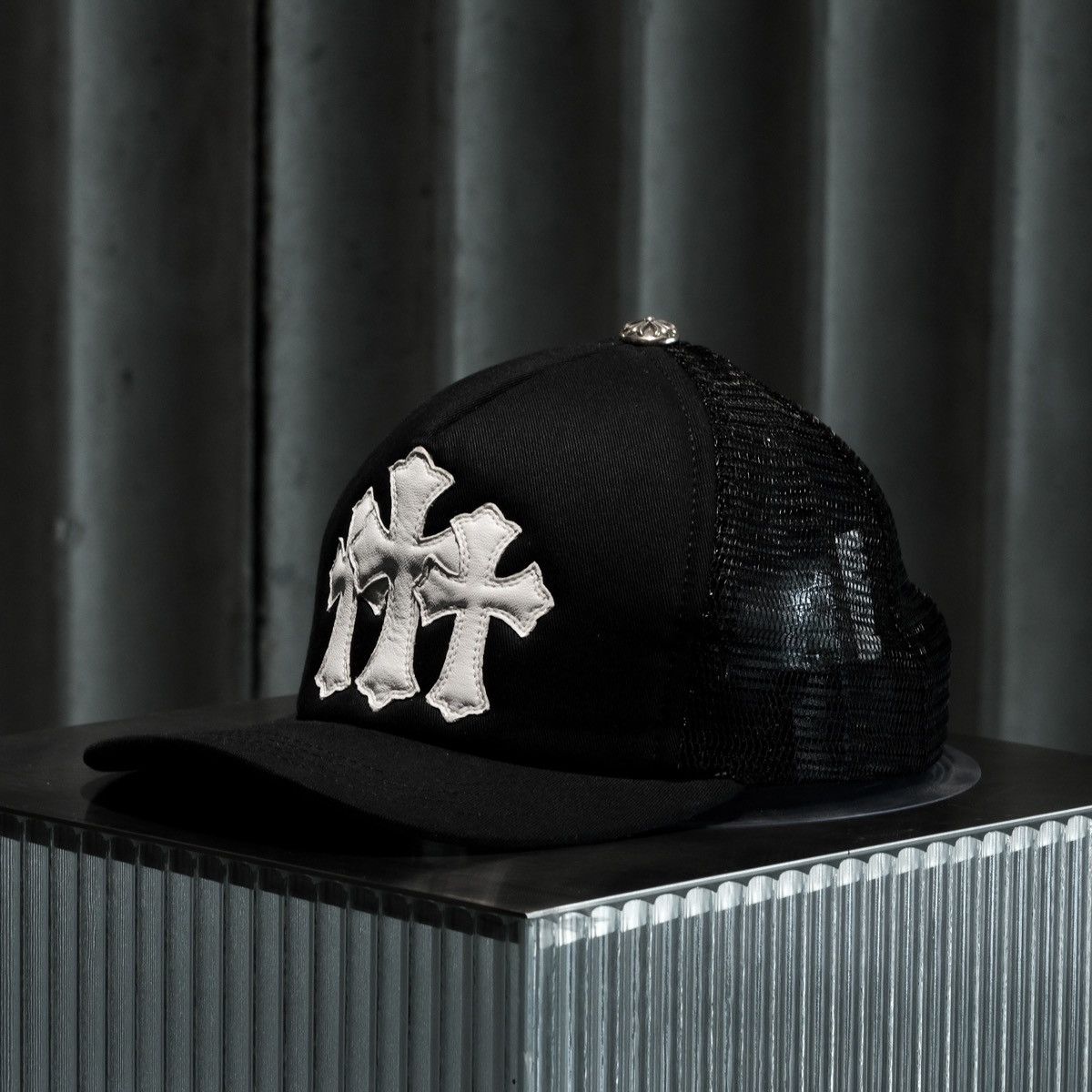 Chrome Hearts CHROME HEARTS TRUCKER CAP - CEMETERY PATCHWORK Size ONE SIZE - 2 Thumbnail