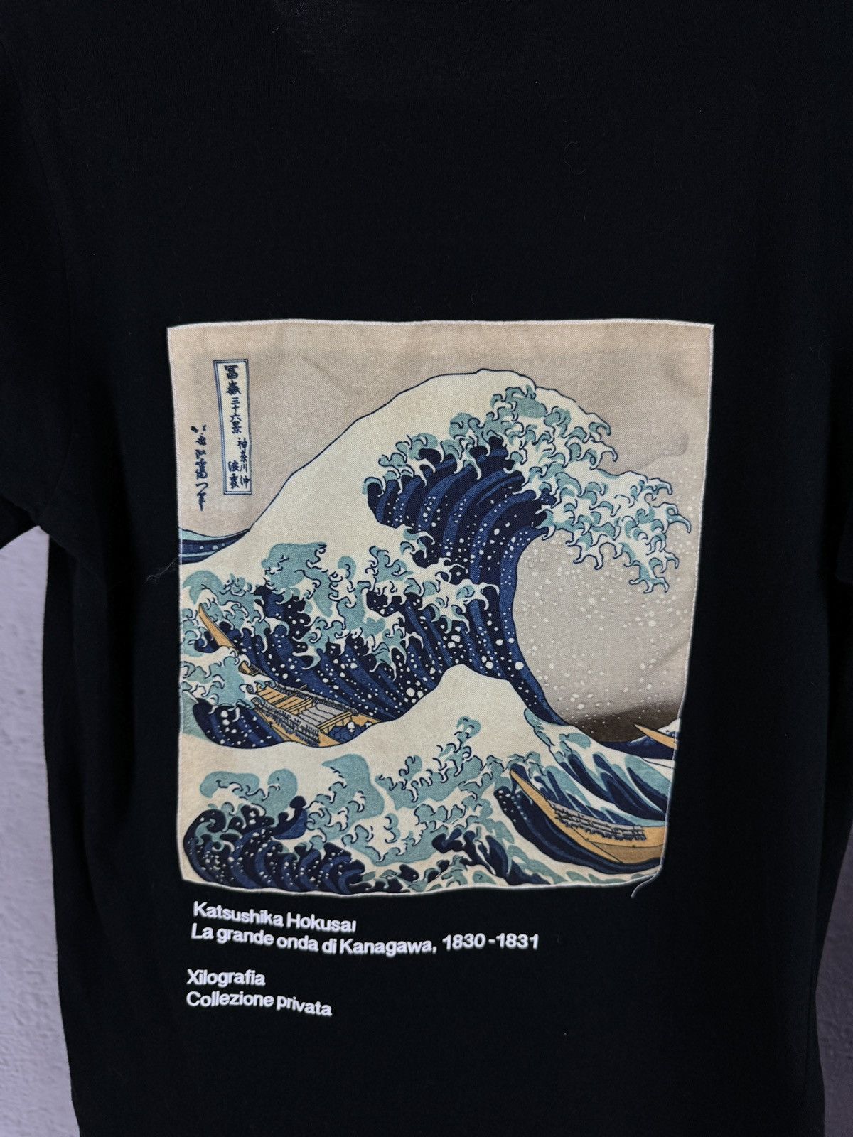 Japanese Brand Ko Samui Katsushika Hokusai made in Italy ART big logo tee Size US M / EU 48-50 / 2 - 10 Thumbnail
