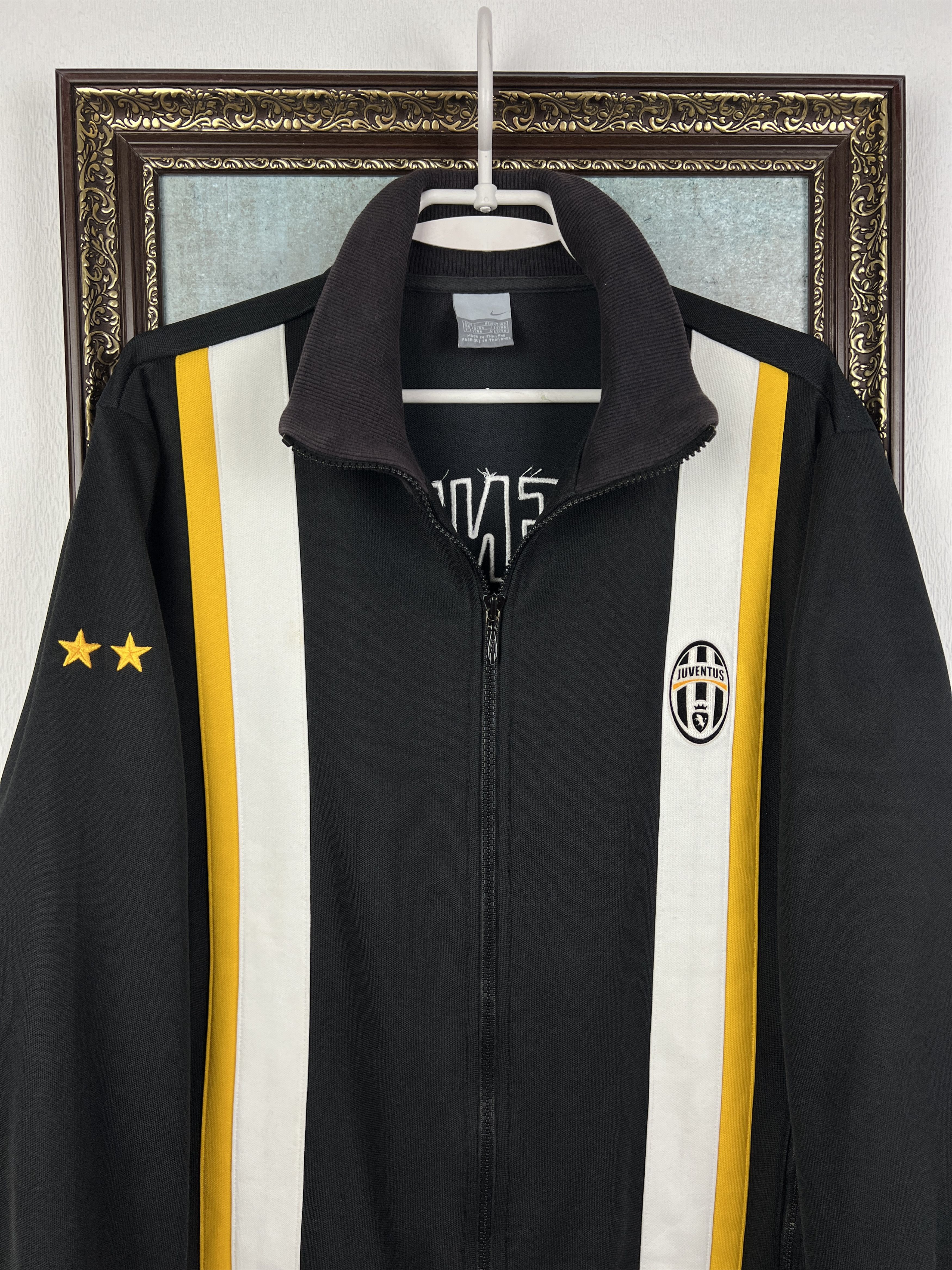 Nike Vintage Juventus Football Jacket Soccer Maglia Track Top Zip Size US L / EU 52-54 / 3 - 2 Thumbnail