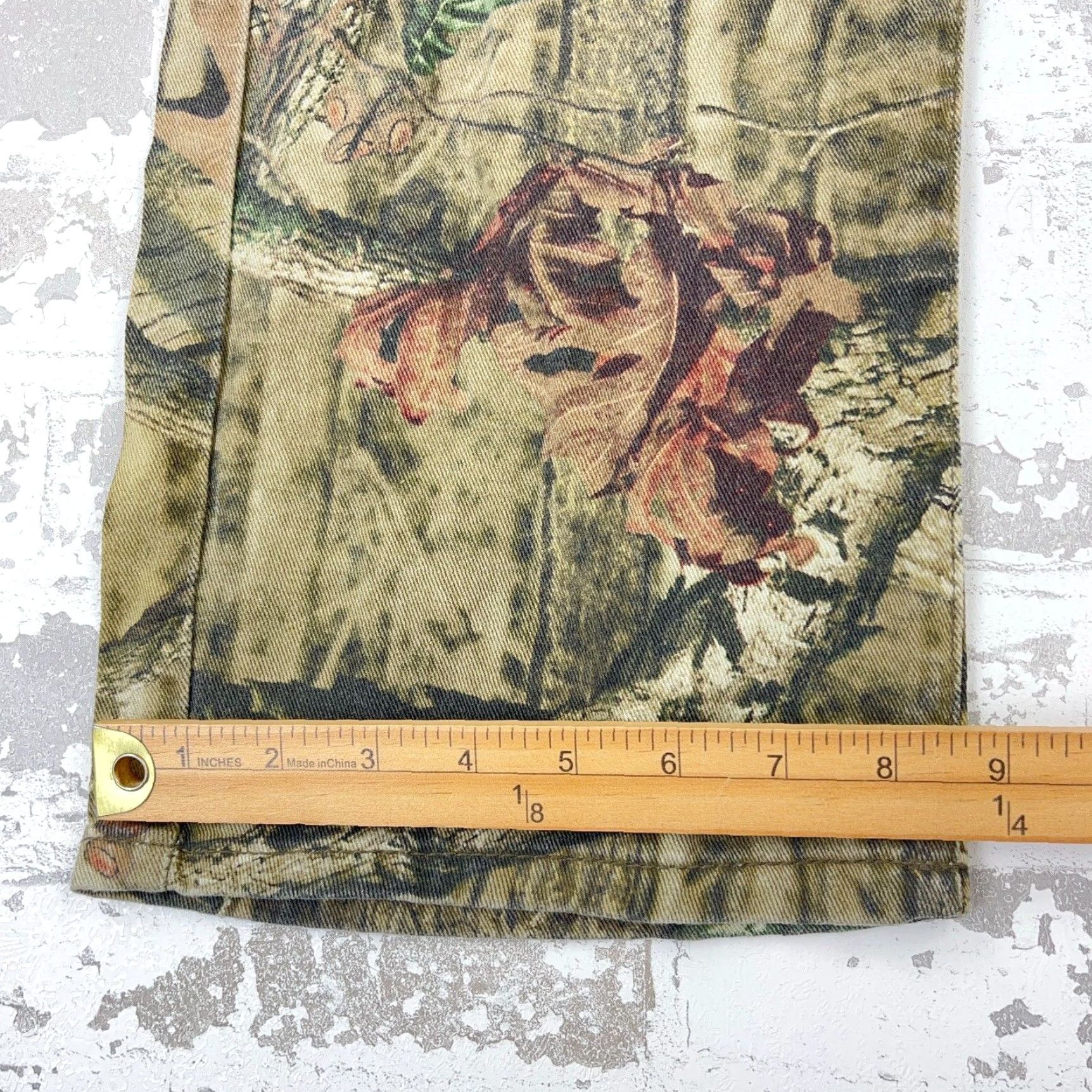 Vintage Vintage Mossy Oak Camo Jeans Men 36x30 Straight Leg Denim Pants Fall Winter Spring Summer Easy Care Size US 36 / EU 52 - 6 Thumbnail
