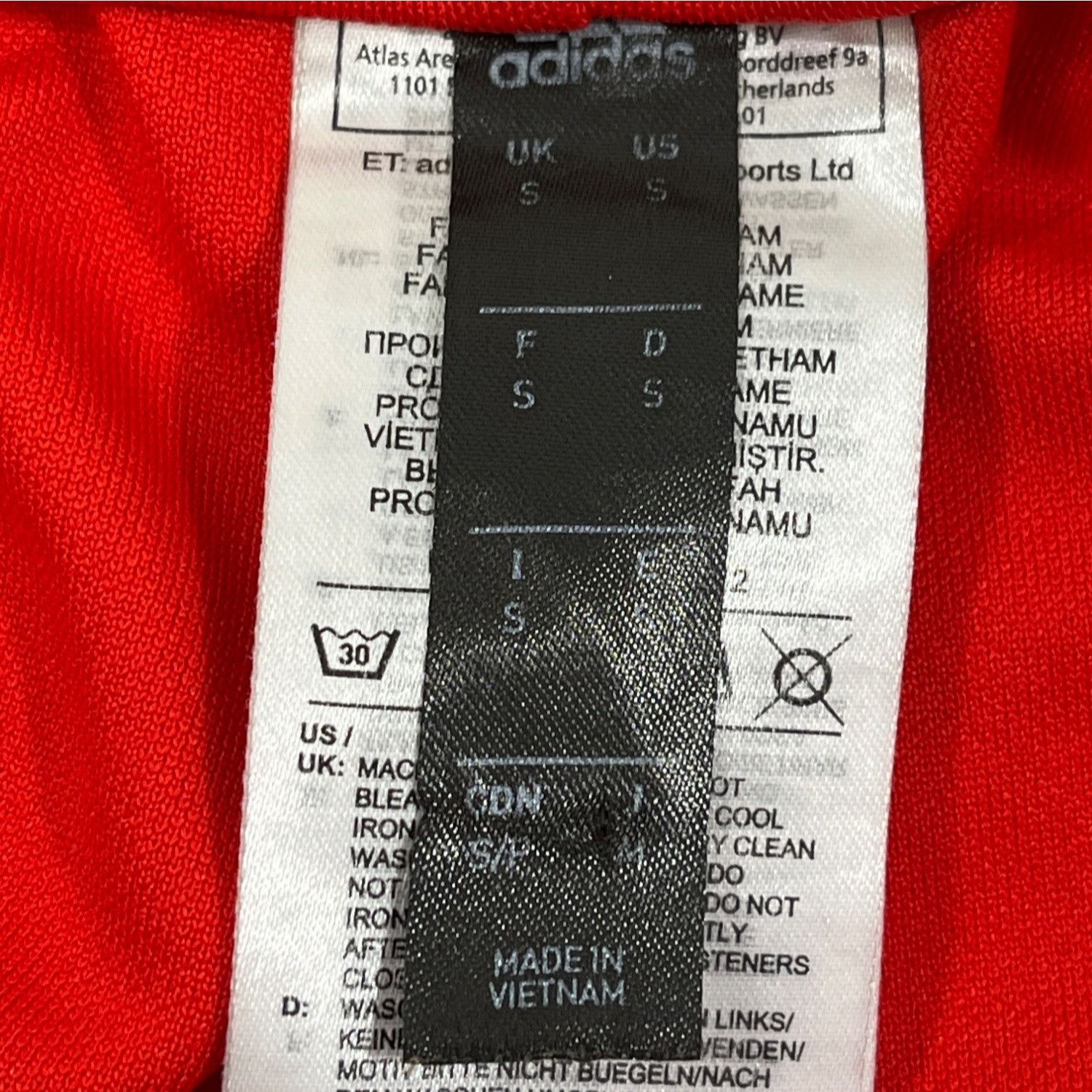 Adidas Adidas Tango Tape Club House Men's Red Sweatpants/Joggers Sz Size US 29 - 5 Thumbnail