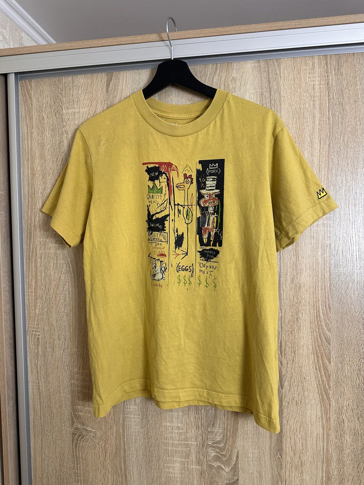 Jean-Michel Basquiat 🔥 Uniqlo x Jean Michel Basquiat Pop Graphic Tee T Shirt Y2K Size US S / EU 44-46 / 1 - 1 Thumbnail