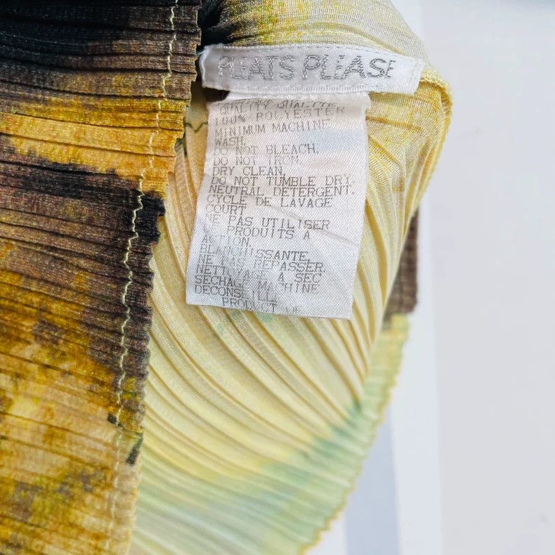 Issey Miyake Issey Miyake size:3 The yellow burnt skirt Size 42" / US 20 - 6 Thumbnail