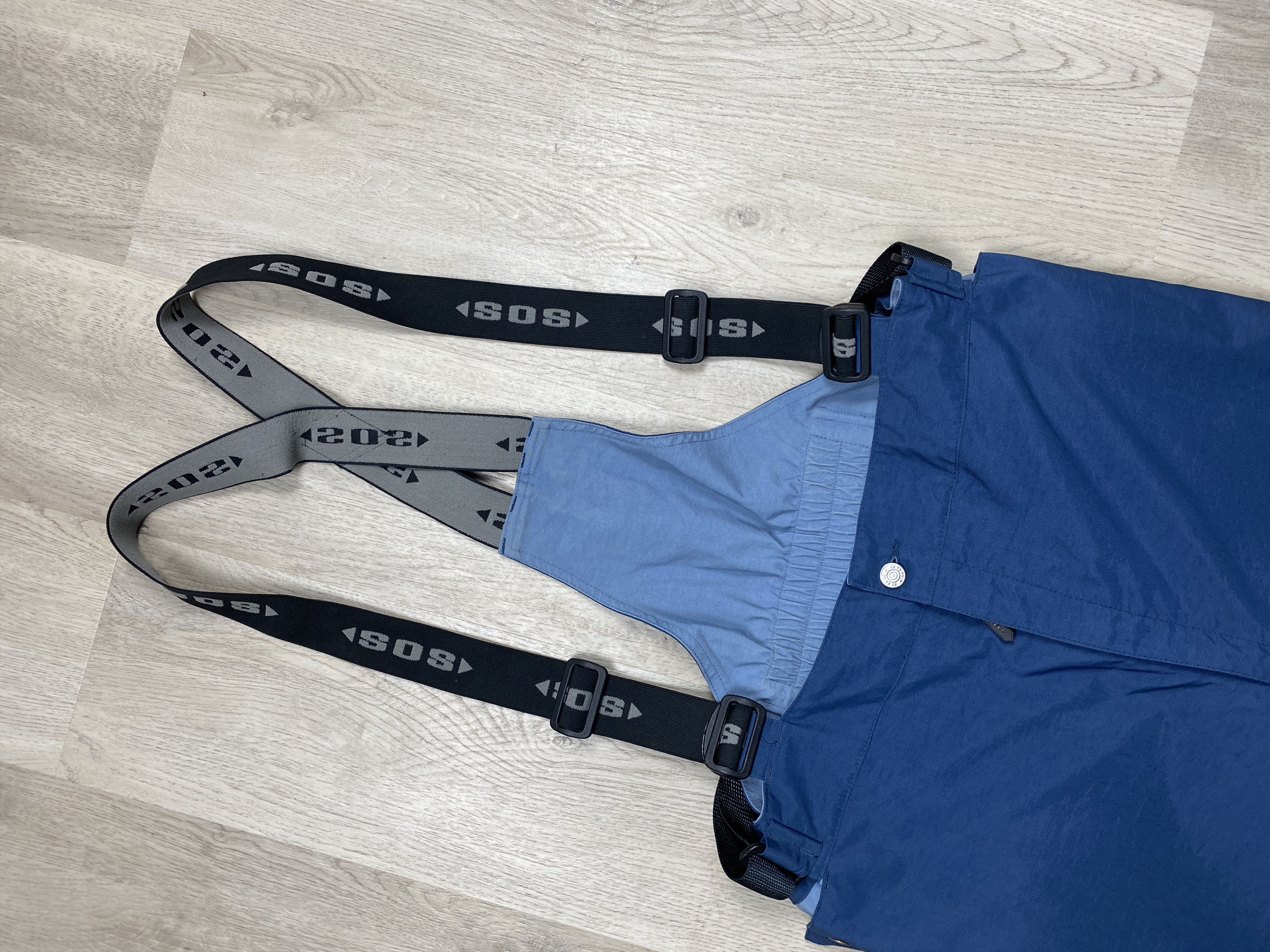 Vintage SOS Sportswear Of Sweden Vintage Mens Overall Ski Pants TNF Size US 38 / EU 54 - 2 Thumbnail