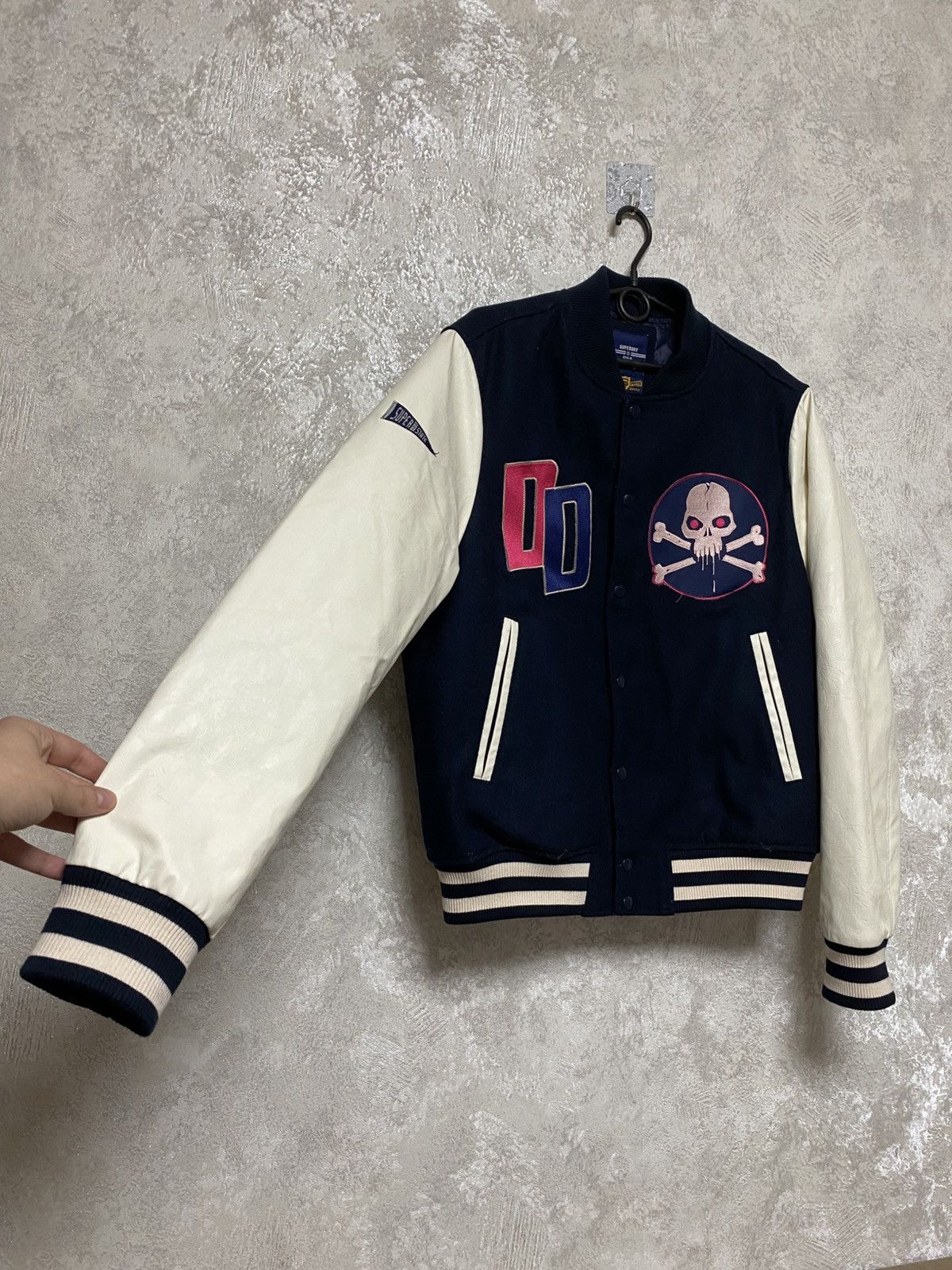 Superdry Superdry Japan style wool bomber jacket skull Size US L / EU 52-54 / 3 - 2 Thumbnail