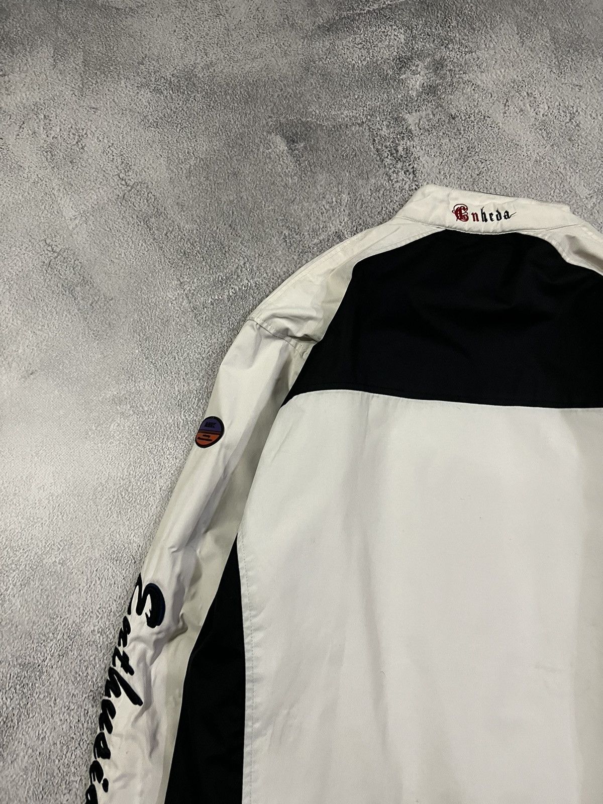Honda × Vintage Vintage Y2k Honda Racing Faded Thrashed Nylon Jacket 90’s Size US M / EU 48-50 / 2 - 17 Thumbnail