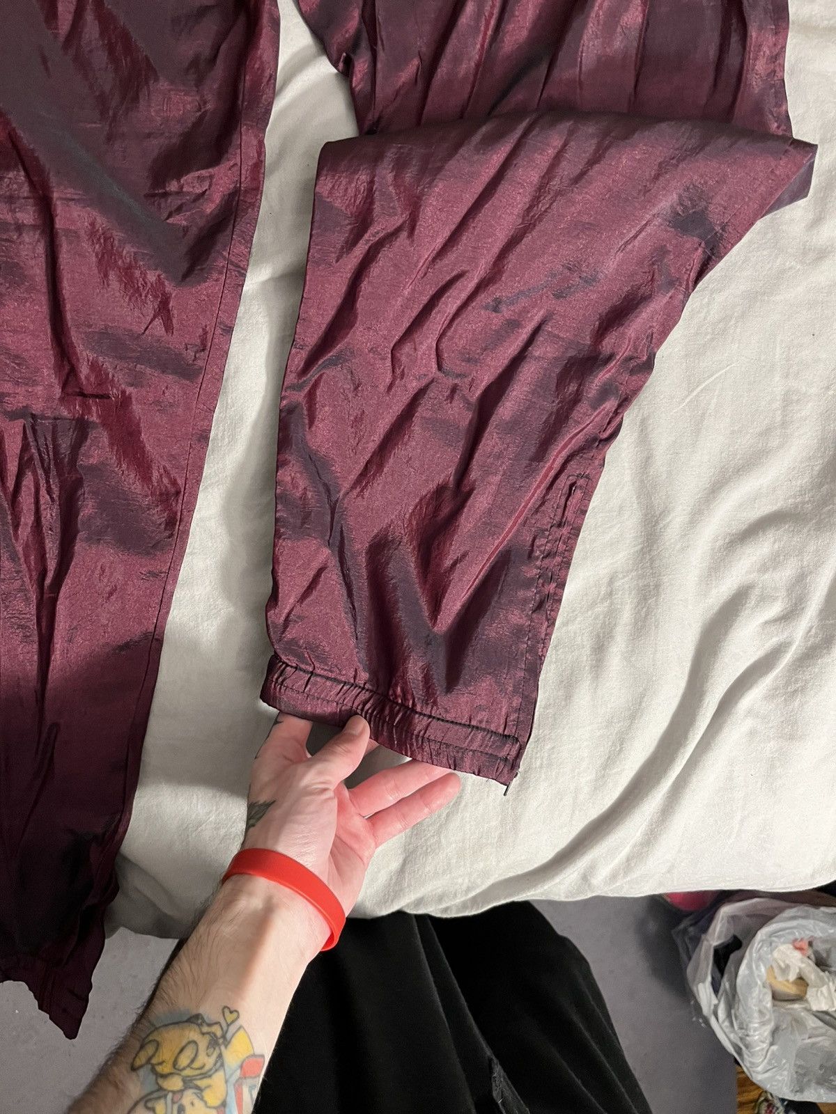 Vintage Purple iridescent vintage pants Size US 32 / EU 48 - 2 Thumbnail