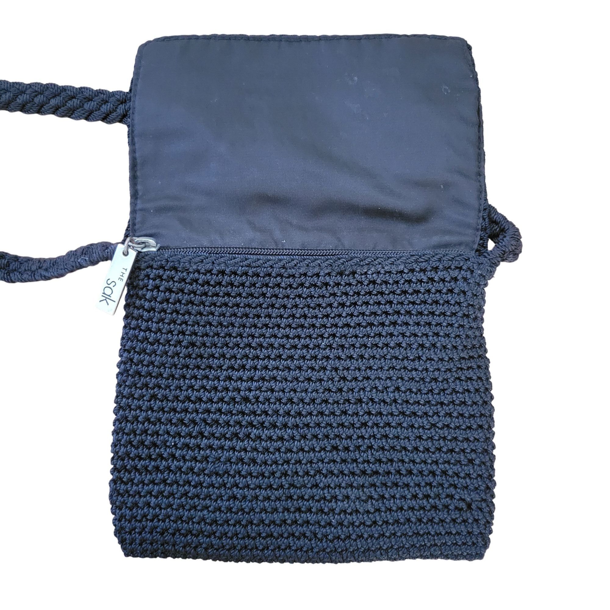 The Sak The Sak Black Crochet Crossbody Bag Shoulder Strap Travel Ne Size ONE SIZE - 3 Thumbnail