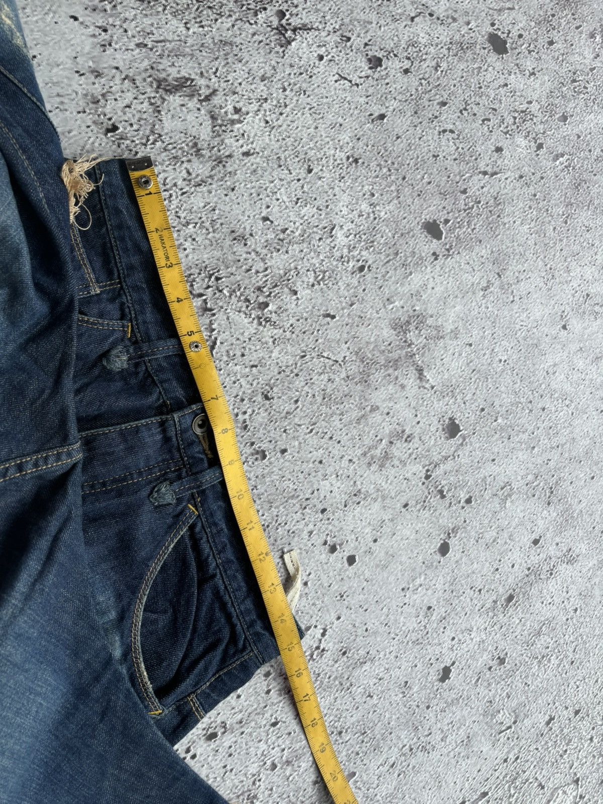 Hysteric Glamour 2000's Baloony and bed Distressed style Jeans Size US 30 / EU 46 - 12 Thumbnail