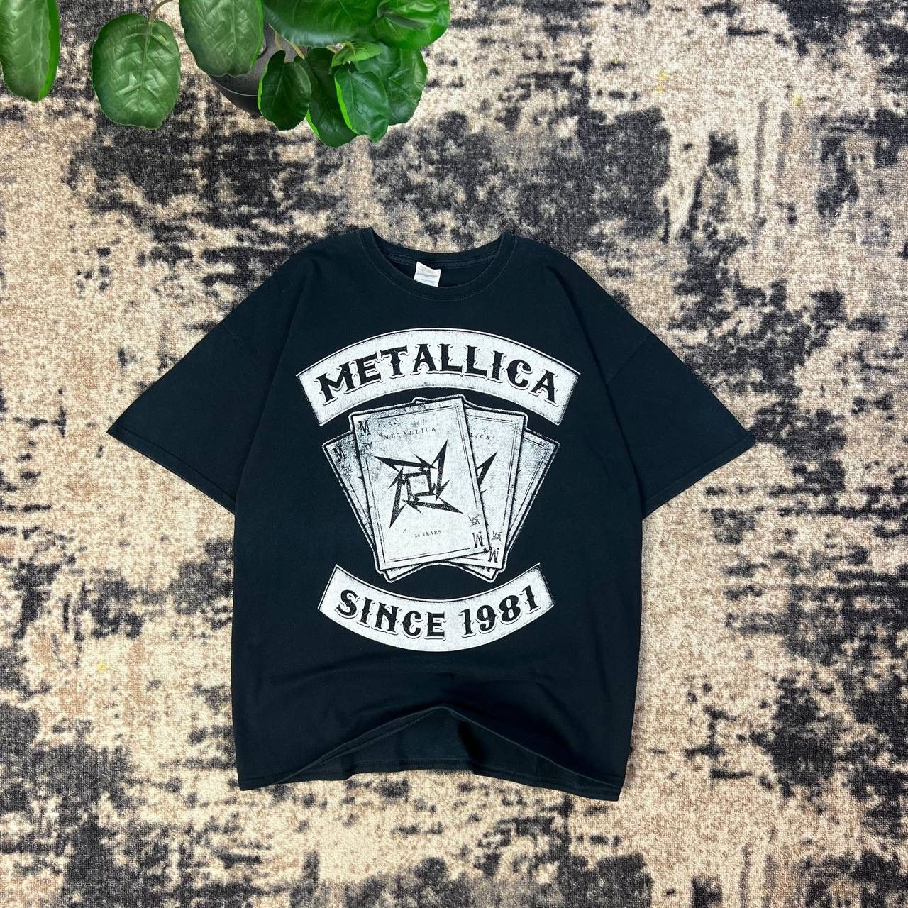 Metallica Metallica Vintage Y2K Big Logo Rock Band T-Shirt 1TS76 Size US XXL / EU 58 / 5 - 1 Thumbnail