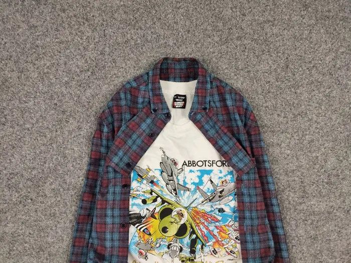 Flannel Vintage Flannel Shirt Travis Scott Style Y2K Style Size US M / EU 48-50 / 2 - 5 Thumbnail