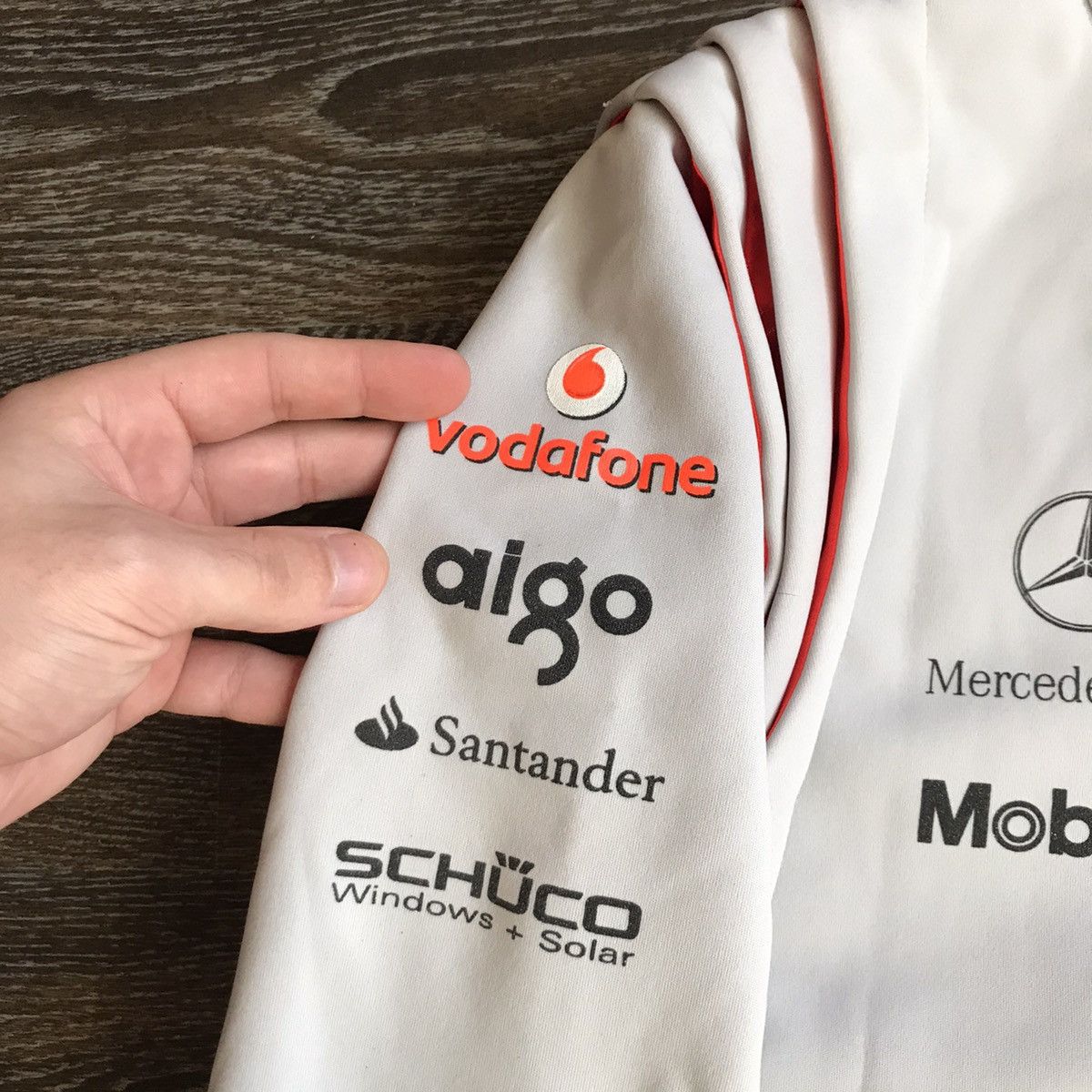 Mercedes-Benz Vodafone Mclaren Mercedes Benz vintage jacket size M Size US M / EU 48-50 / 2 - 7 Thumbnail