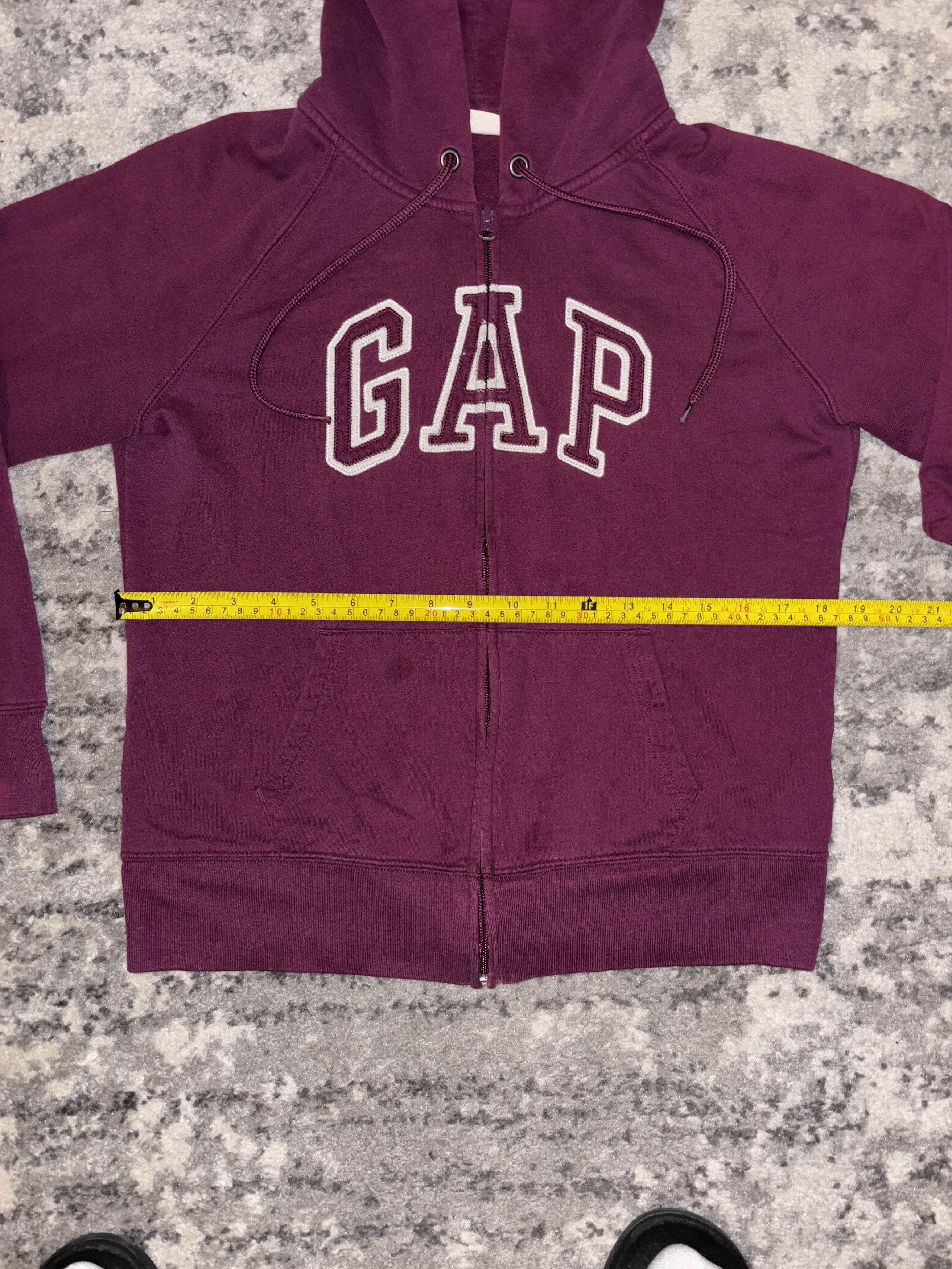 Gap Y2K GAP Spellout Hoodie Size S / US 4 / IT 40 - 3 Thumbnail