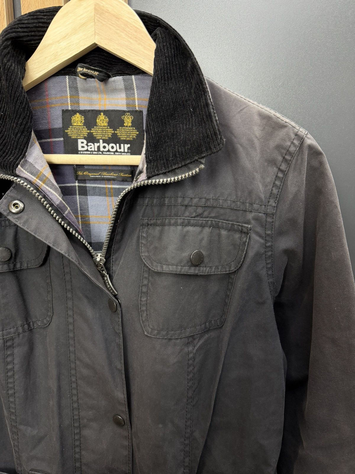 Barbour Barbour Utility Max Wax Jacket Women’s Size 10 Size M / US 6-8 / IT 42-44 - 5 Thumbnail