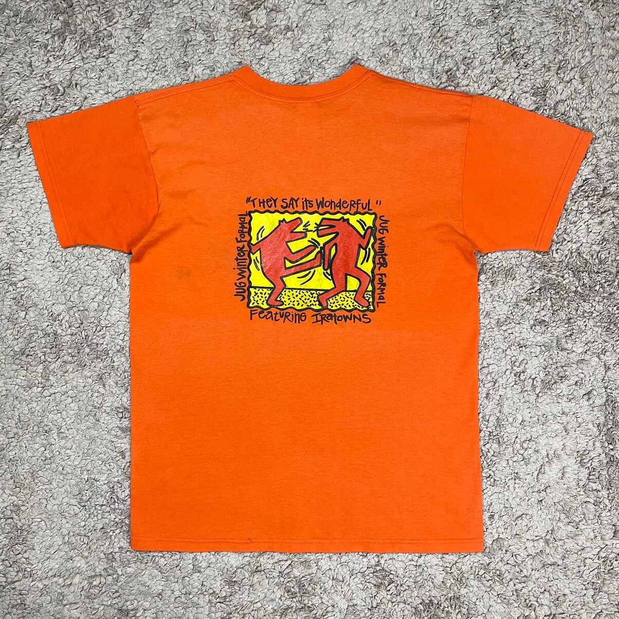 Vintage Vintage Art Keith Haring Parody T-shirt | Grailed