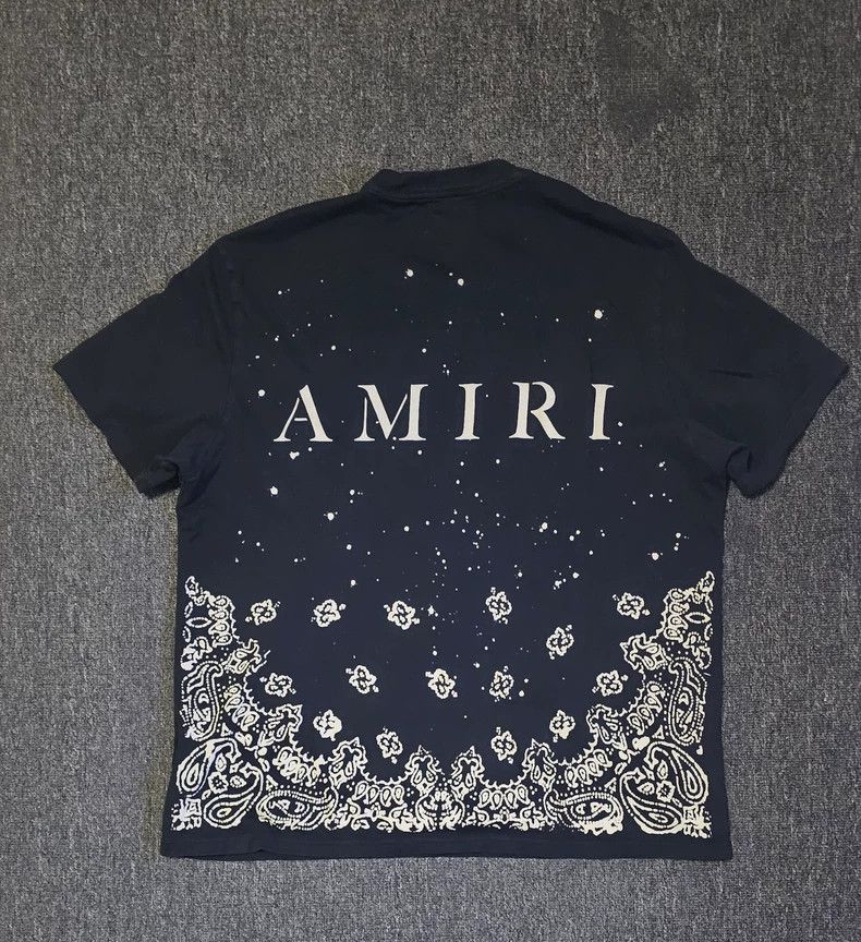 Amiri Amiri Cashew flower T-shirt Size US L / EU 52-54 / 3 - 4 Thumbnail