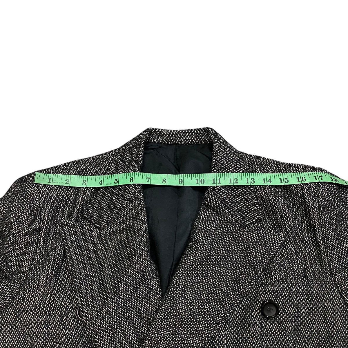 Y's × Yohji Yamamoto Vintage Y'S Yohji Yamamoto Wool Double Breasted Long Coat Size US M / EU 48-50 / 2 - 11 Thumbnail