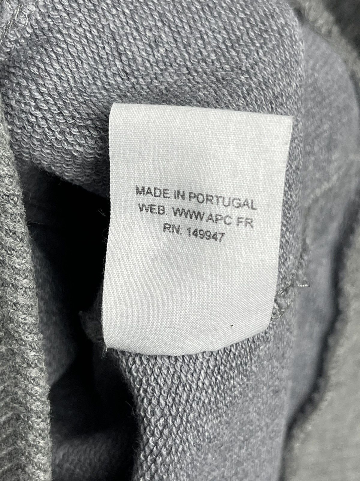 A.P.C. × Louis W. A.P.C. x Louis W. Grey Turtleneck Sweatshirt Men’s Size XL Size US XL / EU 56 / 4 - 12 Thumbnail