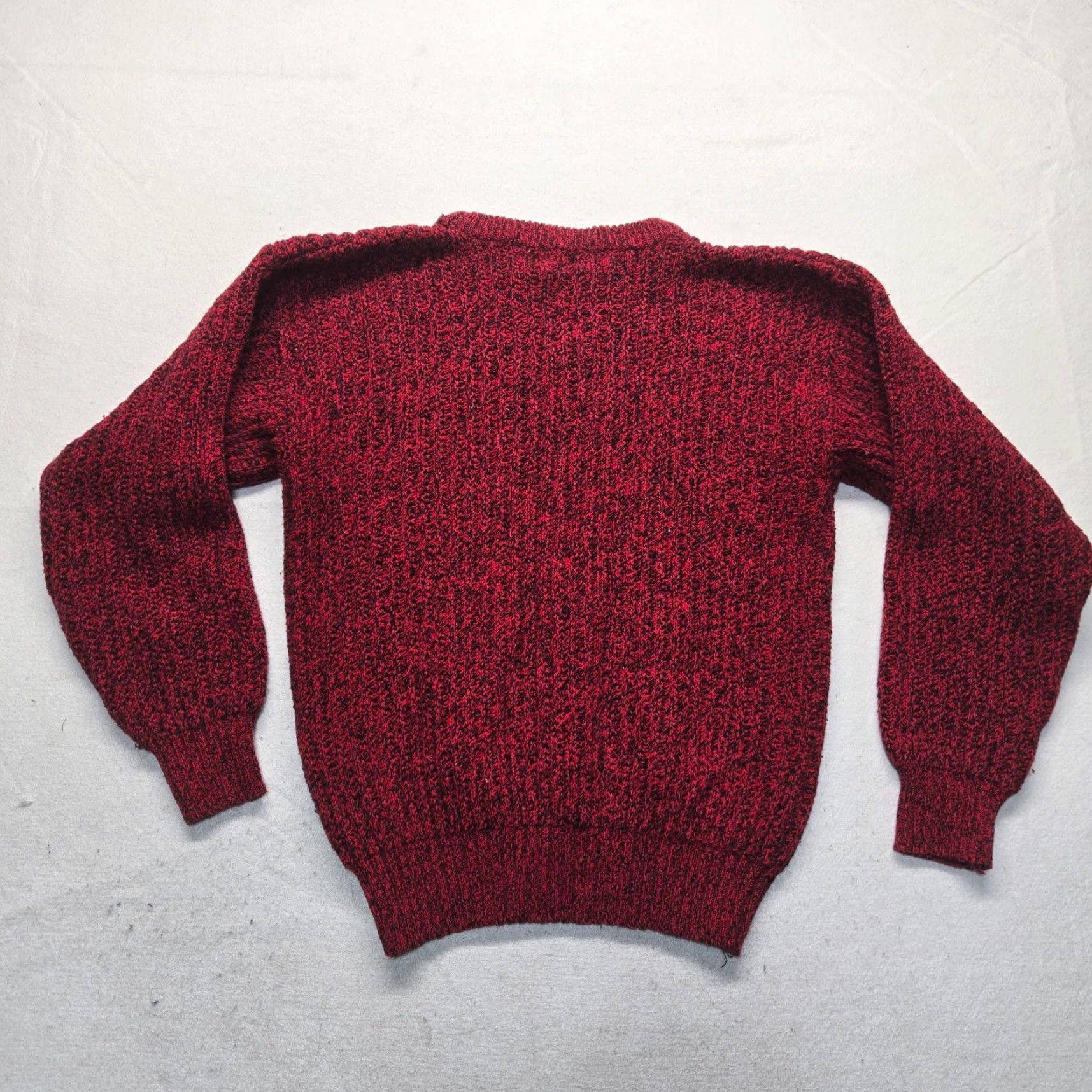 Vintage VINTAGE Westchester Classics Red Pullover Sweater Adult Men's Size L Wool Blend Casual V-Neck USA Size US L / EU 52-54 / 3 - 7 Thumbnail