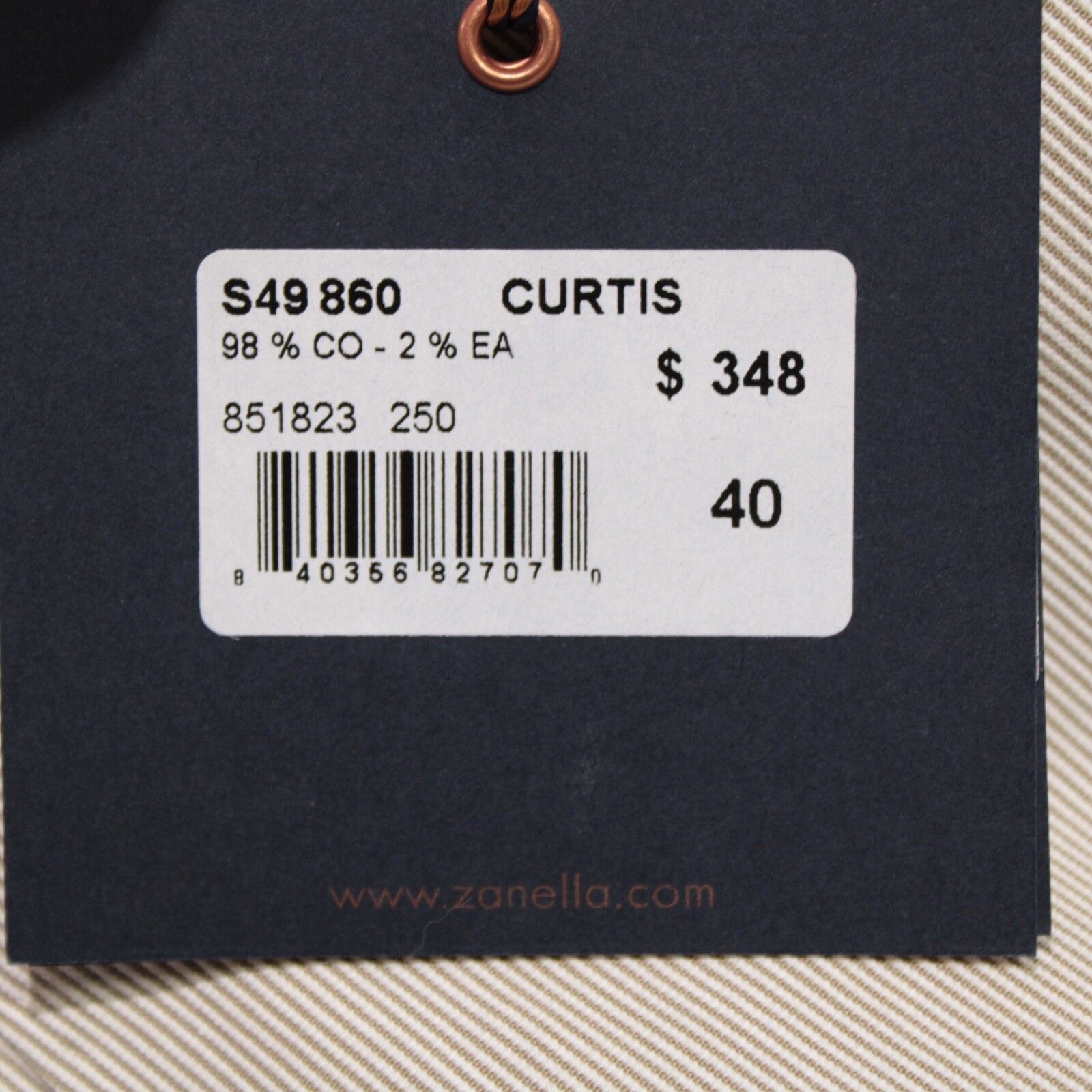 Zanella Zanella New with tags Chino Size 40 US In Beige Size US 40 / EU 56 - 4 Thumbnail