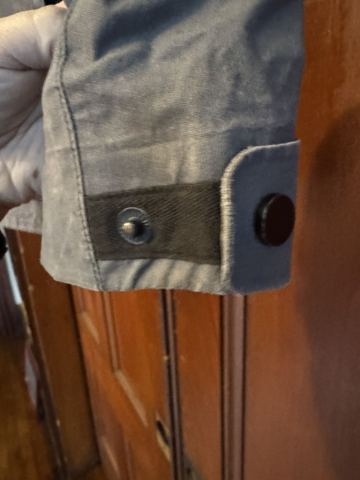 Alchemy Equipment Alchemy Equipment 100% WAXED COTTON Dark Grey Women’s Jacket Size XS / US 0-2 / IT 36-38 - 4 Thumbnail
