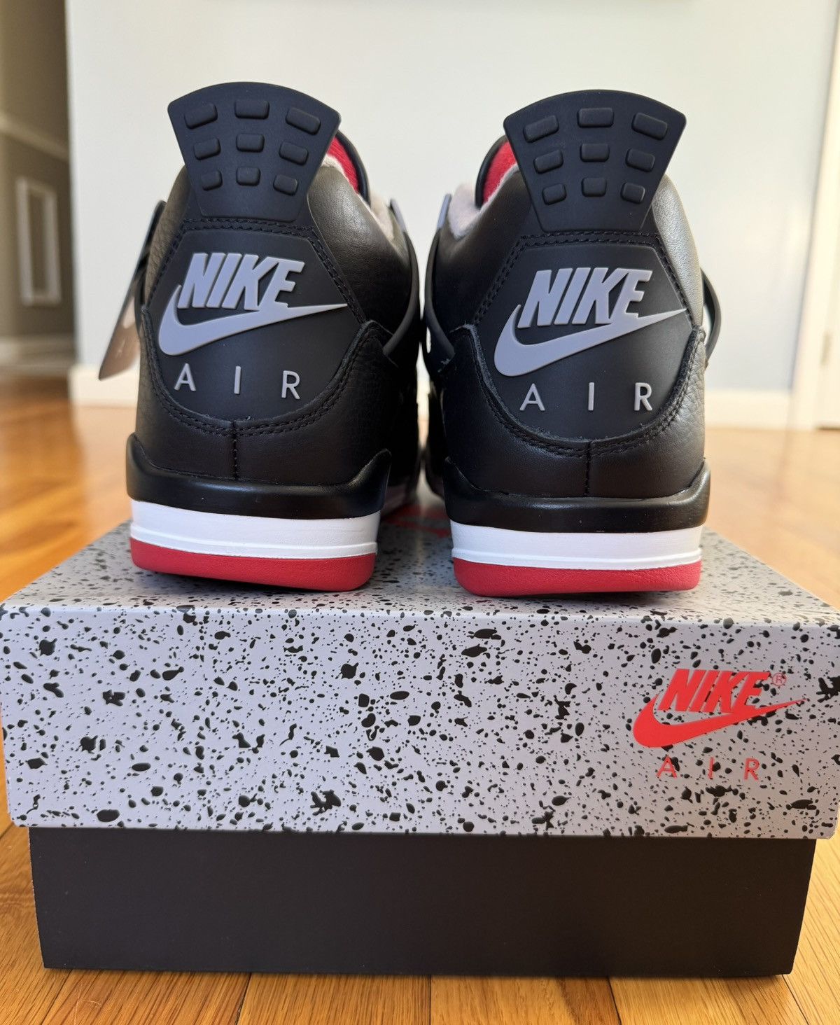 Jordan Brand Air Jordan 4 Retro Bred Reimagined 2024 Size US 9 / EU 42 - 4 Thumbnail