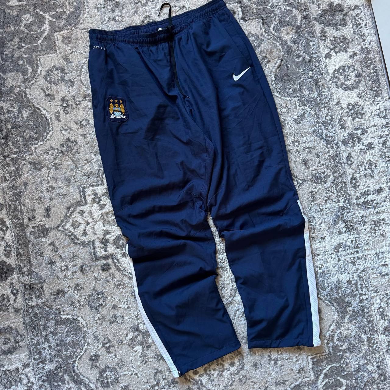 Nike Vintage Y2K Nike Manchester City Drill Track Pants Parachute Size US 36 / EU 52 - 2 Thumbnail
