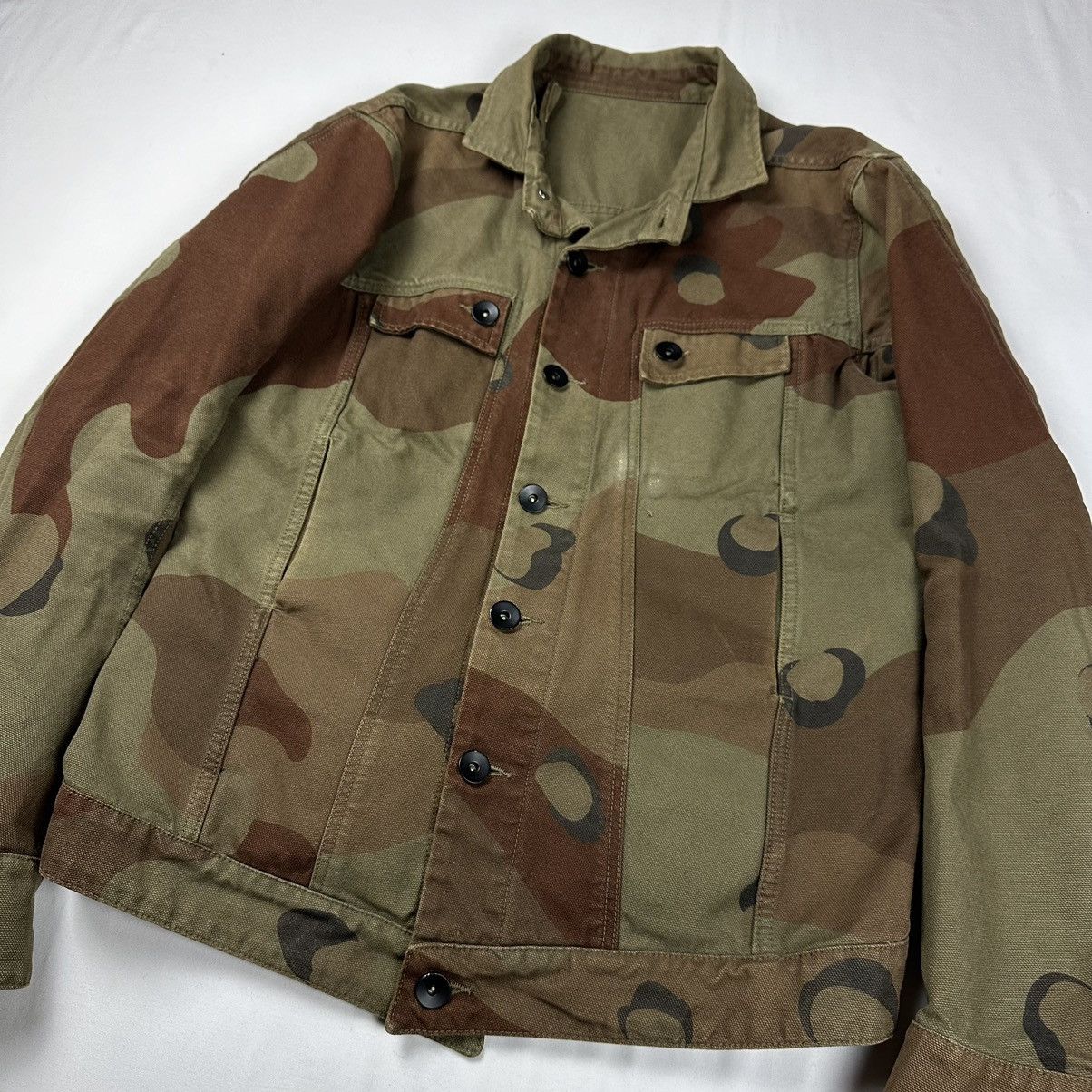 Boris Bidjan Saberi 11 By Boris Bidjan Saberi Camo Denim Jacket Size US L / EU 52-54 / 3 - 5 Thumbnail