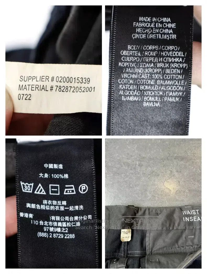 RRL Ralph Lauren RRL Ralph Lauren Black corduroy work pants, vintage classi Size US 32 / EU 48 - 9 Thumbnail