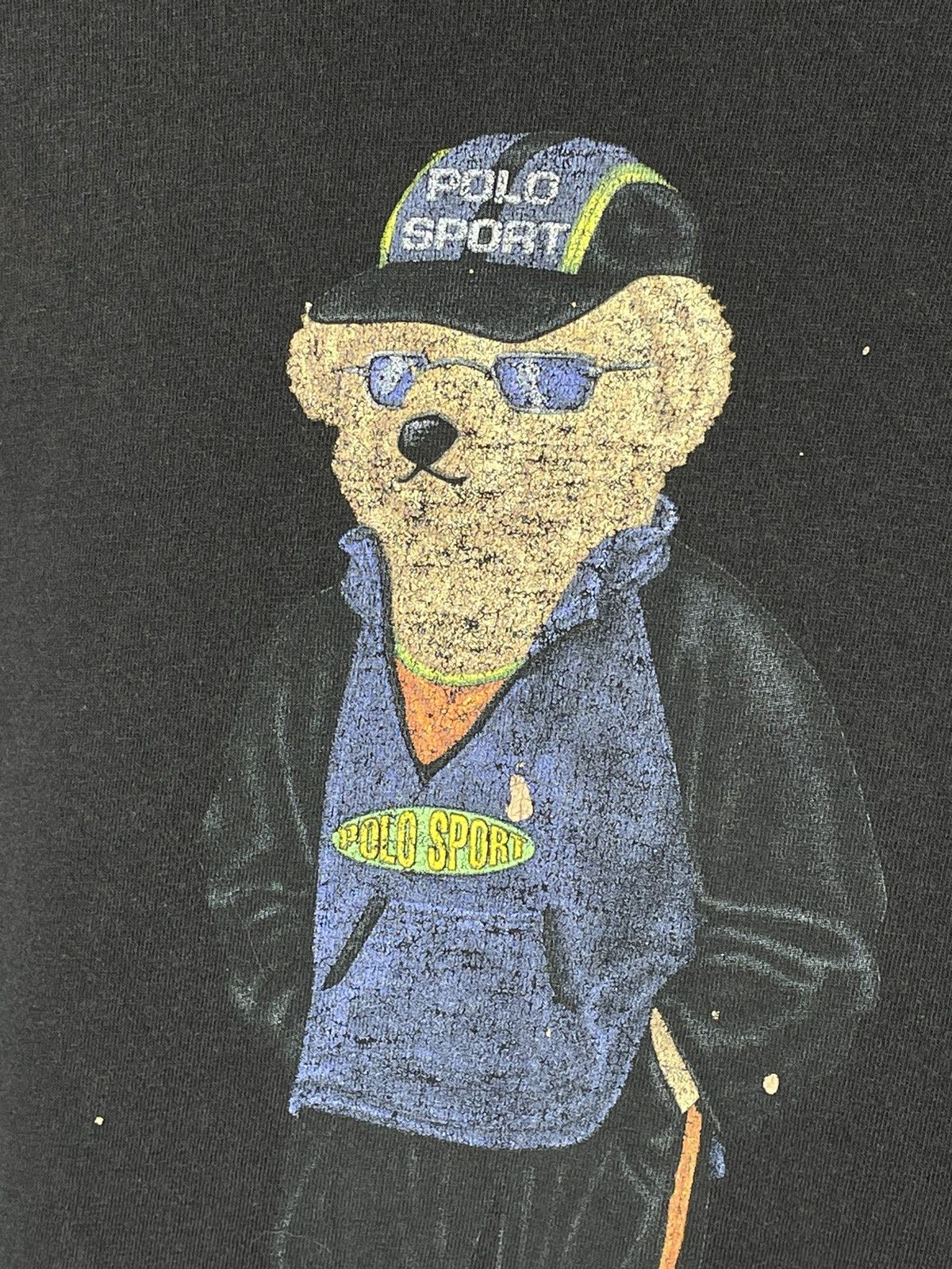 Polo Ralph Lauren × RRL Ralph Lauren × Vintage T-Shirt Polo Sport Bear OG Vintage Size US XL / EU 56 / 4 - 5 Thumbnail