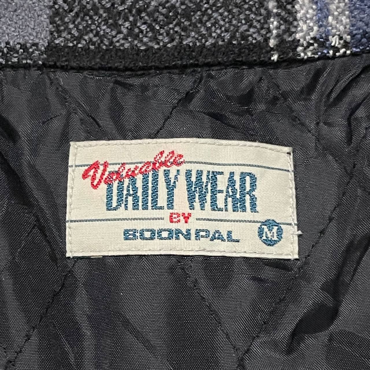 Japanese Brand Vintage Daily Wear by Boon Pal Flannel Acrylic Jacket Size US M / EU 48-50 / 2 - 6 Thumbnail