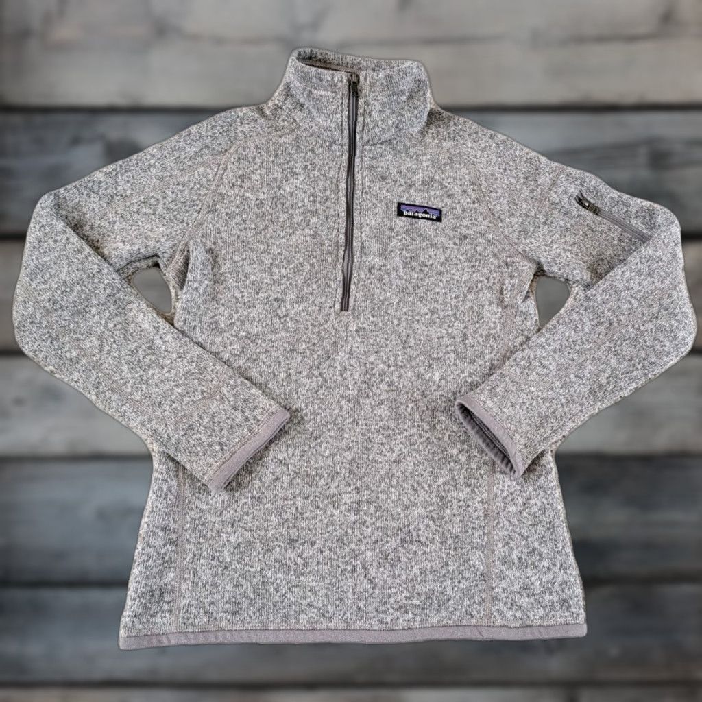 Patagonia Patagonia Women’s Better Sweater 1/4 Zip Gray Fleece Sz XXS EUC Speckled Size XXS / US 00 / IT 34 - 1 Thumbnail