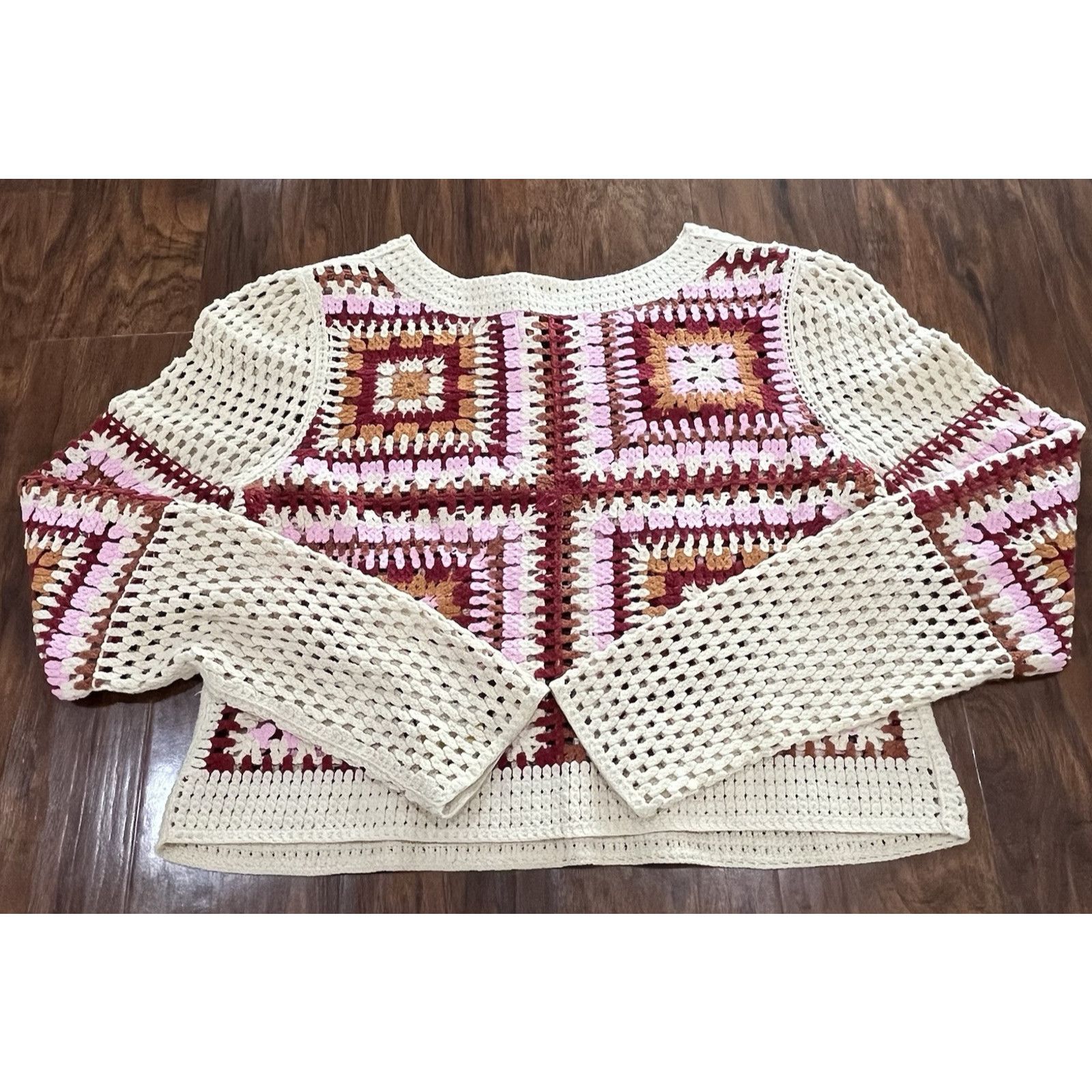 Other NWT-Truth By Republic Knit Top Preppy Vintage Cream - S/P Size S / US 4 / IT 40 - 8 Thumbnail