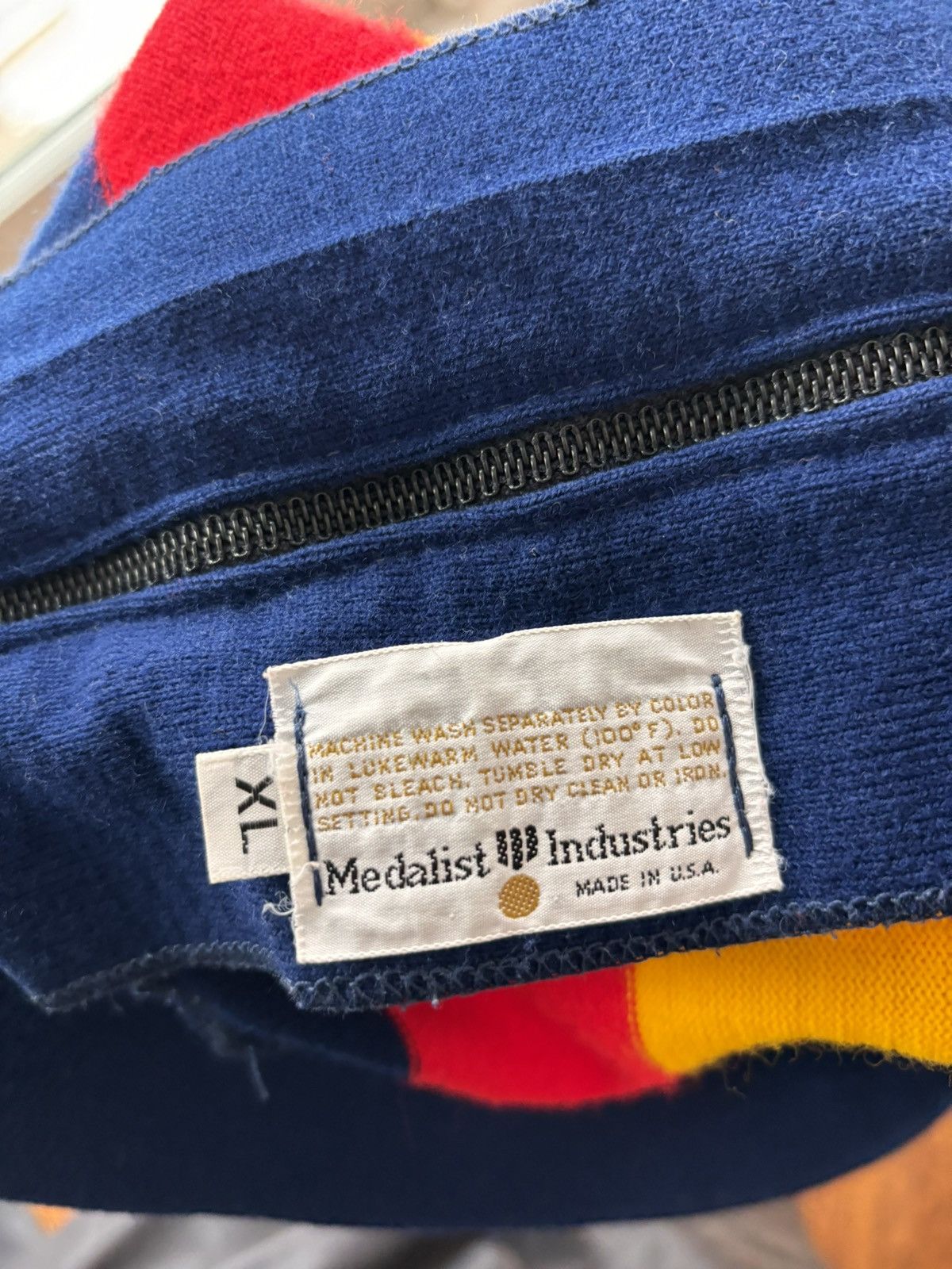 Starter × Vintage 1970s Houston Astros Rainbow Dugout Jacket Vintage Sweater Size US XL / EU 56 / 4 - 8 Thumbnail