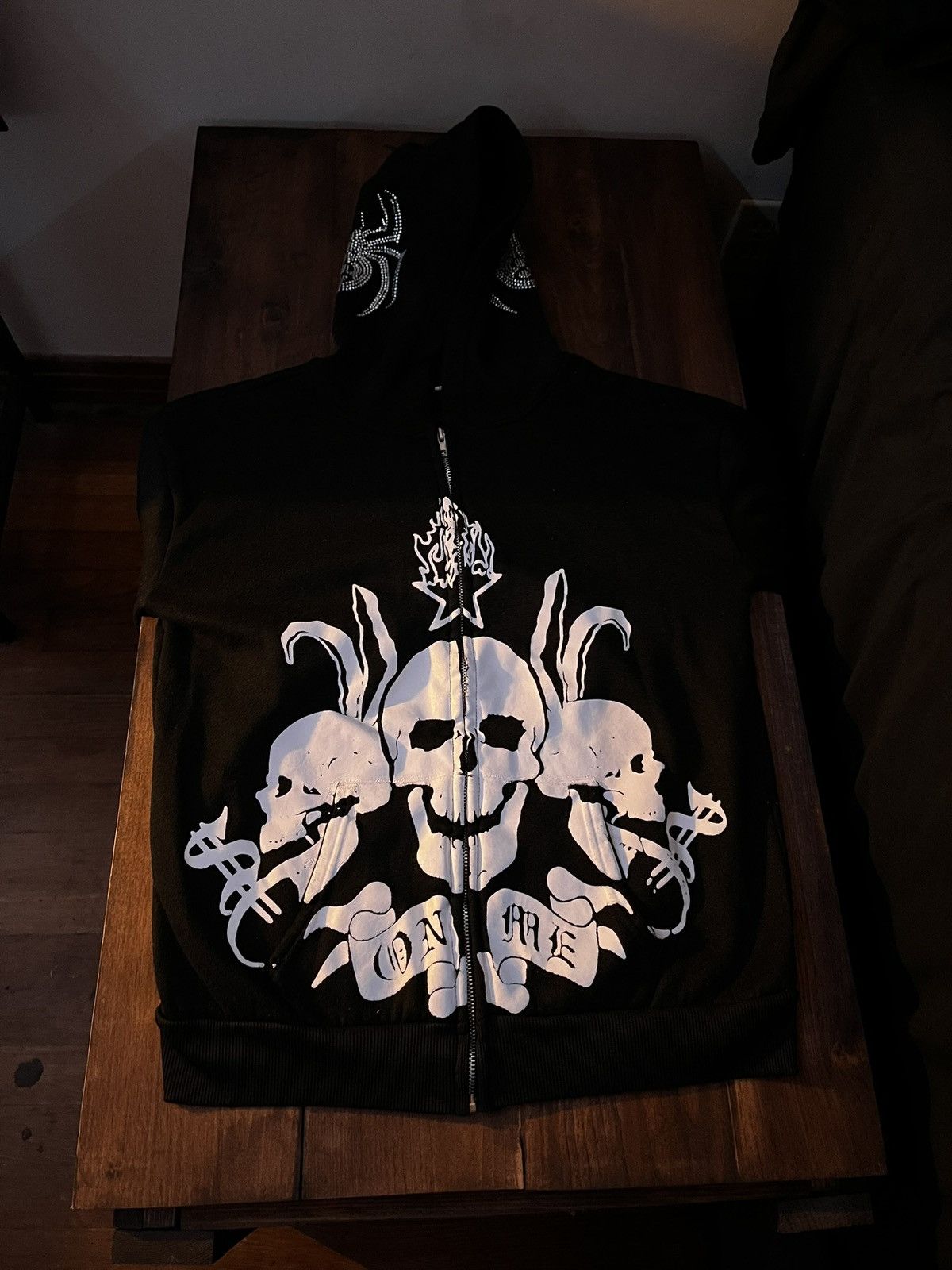 Other Black/white graphic zip up hoodie Size US S / EU 44-46 / 1 - 4 Thumbnail